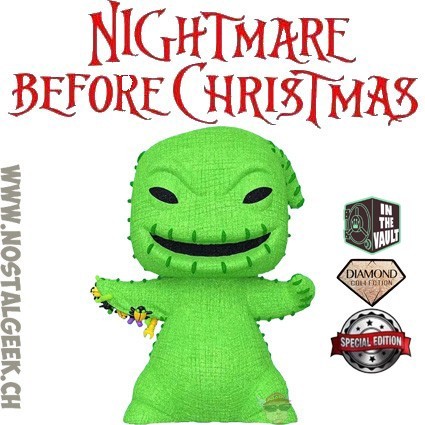 Funko Funko Pop Disney Nightmare Before Christmas Oogie Boogie with bugs Diamond Collectection Vaulted Edition Limitée