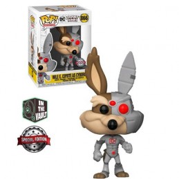 Funko Funko Pop DC Looney Tunes Wile E. Coyote As Cyborg Vaulted Edition Limitée