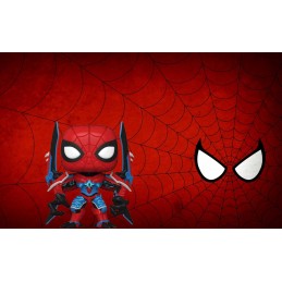 Funko Funko Pop Marvel Mech Strike Monster Hunters Spider-Man (Mecha) Edition Limitée