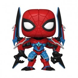 Funko Funko Pop Marvel Mech Strike Monster Hunters Spider-Man (Mecha) Edition Limitée