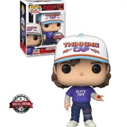 Funko Pop N°1249 Stranger Things Dustin (Byte Off | Holding D20 Die) Edition Limitée