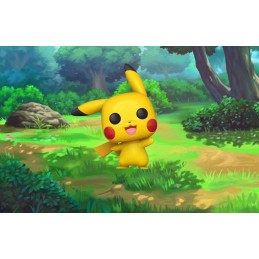 Funko Funko Pop N°553 Pokemon Pikachu Waving Diamond Glitter Exclusive Vinyl Figur
