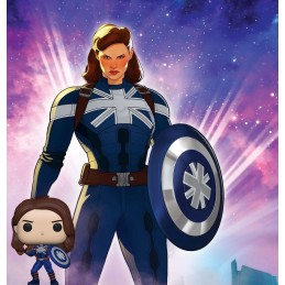 Funko Funko Pop Marvel: What if...? Captain Carter Stealth Suit