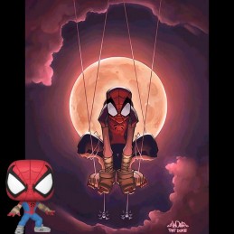 Funko Funko Pop! Marvel Mangaverse Spider-Man Exclusive Vinyl Figure