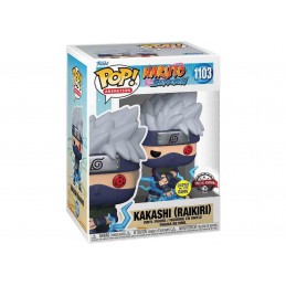 Funko Pop N°1103 Naruto Shippuden Kakashi (Raikiri) GITD Exclusive Vinyl Figur