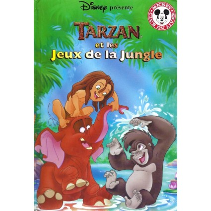 Mickey Club du livre Tarzan et les Jeux de la Jungle Used book