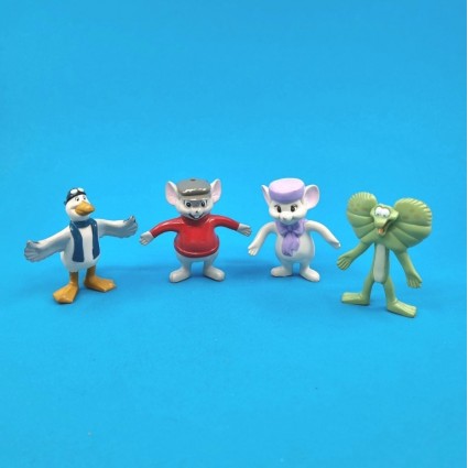 Bully Disney The Rescuers set of 4 second hand figures (Loose)