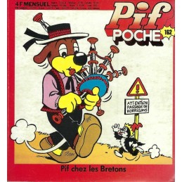 Pif Poche N°162 Pif chez les Bretons magazine d'occasion