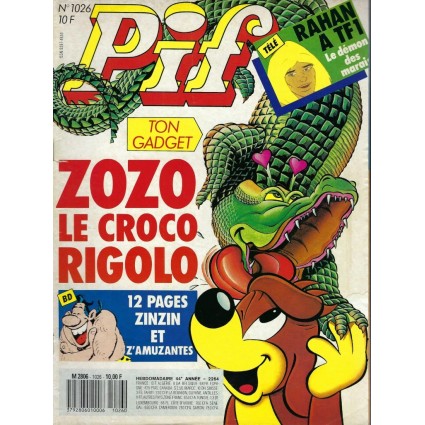 Pif Gadget n° 1026 magazine d'occasion