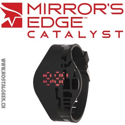 Mirror's Edge Catalyst Montre Digital LED Watch