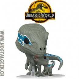 Funko Funko Pop N°1212 Movies Jurassic World Dominion Velociraptors (Blue and Beta)