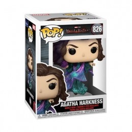 Funko Funko Pop Marvel N°826 Wandavision Agatha Harkness Vinyl Figures