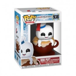 Funko Funko Pop N°938 Ghostbuster Afterlife Mini Puft (in Cappuccino Cup) Vaulted Vinyl Figure