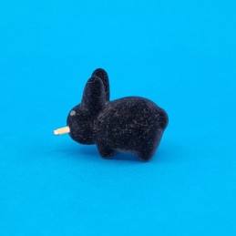 Kidrobot Labbit flocked flocked Black second hand vinyl figure (Loose)