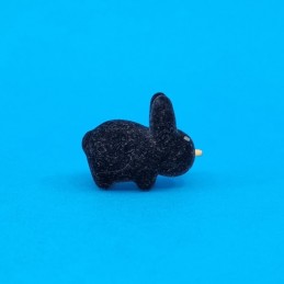 Kidrobot Labbit flocked flocked Black second hand vinyl figure (Loose)