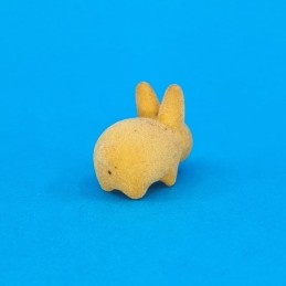 Kidrobot Labbit flocked flocked yellow second hand vinyl figure (Loose)