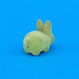 Kidrobot Labbit flocked flocked apple green second hand vinyl figure (Loose)