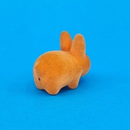 Kidrobot Labbit flocked flocked orange second hand vinyl figure (Loose)