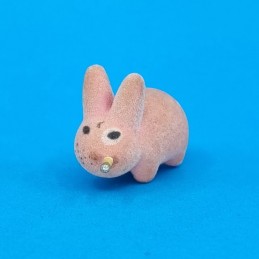 Kidrobot Labbit flocked flocked pink second hand vinyl figure (Loose)