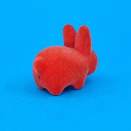 Kidrobot Labbit flocked flocked red second hand vinyl figure (Loose)