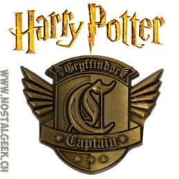 Harry Potter Insigne de Capitaine Gryffondor Quidditch Edition Limitée