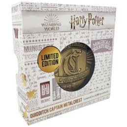 Harry Potter Insigne de Capitaine Gryffondor Quidditch Edition Limitée