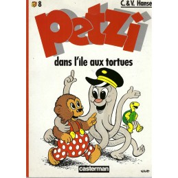 Petzi N°8 Dans l'île aux tortues Used book