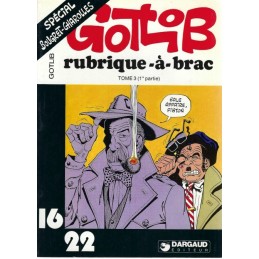 Gotlib Rubrique-à-Brac (16/22) Tome 3 (I) Livre d'occasion