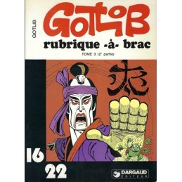 Gotlib Rubrique-à-Brac (16/22) Tome 3 (II) Livre d'occasion