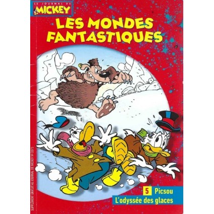Le Journal de Mickey Les Mondes Fantastiques N°5 Picsou L'odyssée des glaces Livre d'occasion