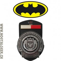 DC Batman Réplique Plaque de la Police de Gotham Edition Limitée