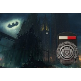 DC Batman Réplique Plaque de la Police de Gotham Edition Limitée