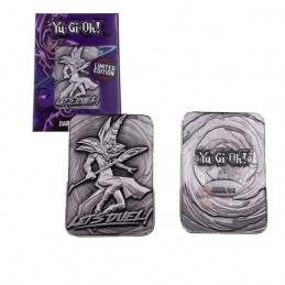 Yu-Gi-Oh Dark Magician Silver Plated Metal Card Limited Edition