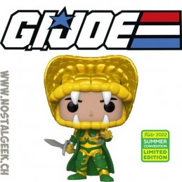 Funko Funko Pop SDCC 2022 G.I.Joe Serpentor Edition Limitée