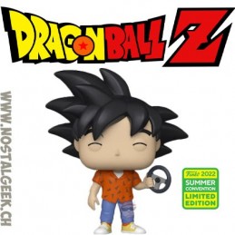 Funko Pop SDCC 2022 Dragon Ball Z Goku (Driving Exam) Exclusive Vinyl Figure