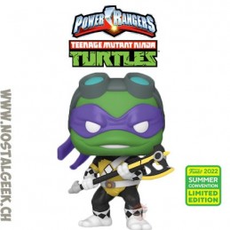 Funko Funko Pop SDCC 2022 TMNT X Power Rangers Donatello Edition Limitée