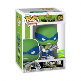 Funko Funko Pop SDCC 2022 TMNT X Power Rangers Leonardo Exclusive Vinyl Figure