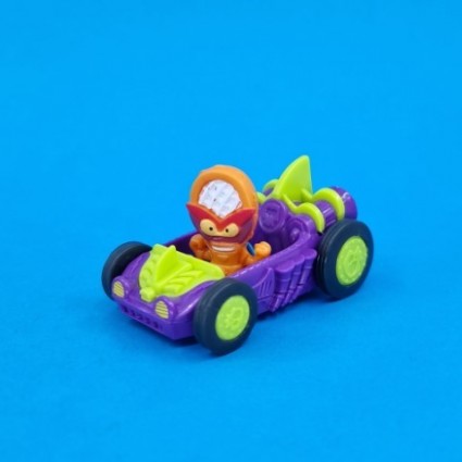 Superzings Smash orange + car Used figure (Loose)