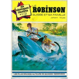 Les Classiques Illustrés N°12: Le Robin Suisse et sa Famille Livre d'occasion