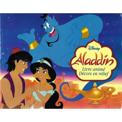 Aladdin Livre animé Décors en relief Livre d'occasion