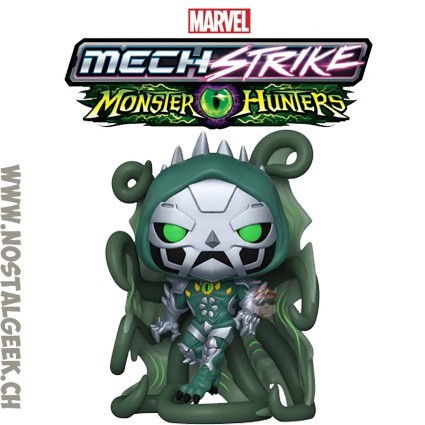 Funko Pop Marvel Mech Strike Monster Hunters Doctor Doom Vinyl Figure