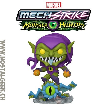 Funko Funko Pop Marvel Mech Strike Monster Hunters Green Goblin Vaulted