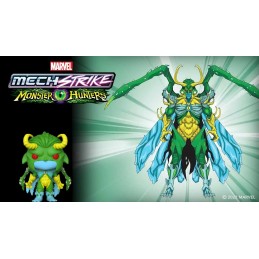 Funko Funko Pop Marvel Mech Strike Monster Hunters Loki Vaulted