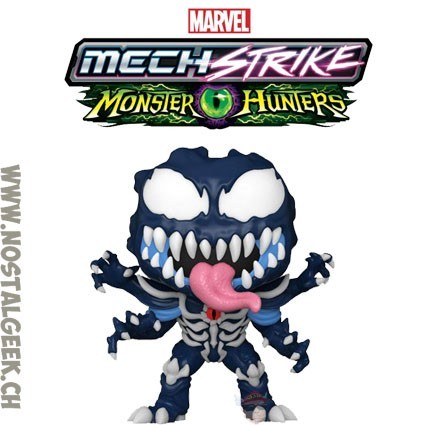Funko Funko Pop Marvel Mech Strike Monster Hunters Venom Vaulted Vinyl Figure