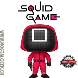 Funko Pop N°1231 Squid Game Masked Manager Exclusive Vinyl Figur