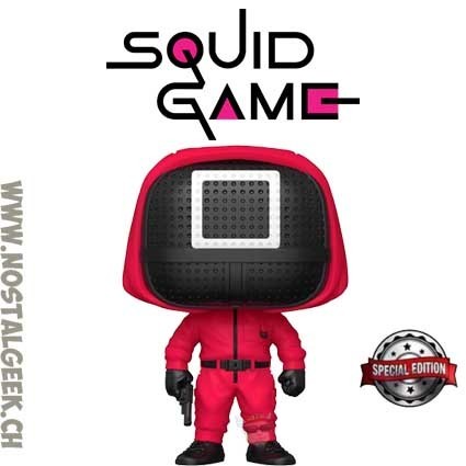 Funko Pop N°1231 Squid Game Masked Manager Exclusive Vinyl Figur