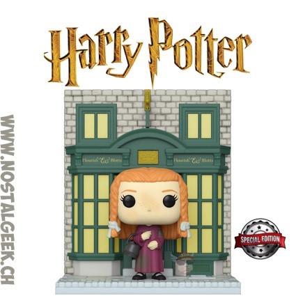 Funko Funko Pop Deluxe Harry Potter Ginny with Flourish & Blotts Storefront Edition Limitée