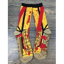 Tarantino's Kill Bill Vol 1 Themed Crew Socks Mens Shoe Size 8-12