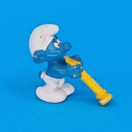 Bully The Smurfs Flute Smurf second hand Figure (Loose)