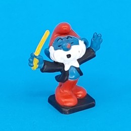 Bully The Smurfs Zodiac Papa Smurf Orchestra conductor second hand Figure (Loose)
